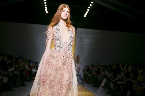 Reem Acra Fashion Show Ready To Wear Collection Fall Winter 2015 in New York